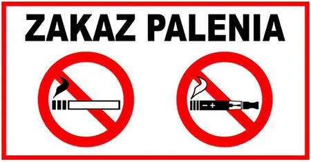 zakaz palenia